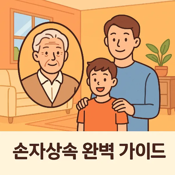 성남한정승인변호사, 손자상속
